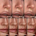 ORAZIO Nose Rings for Women - 14K Gold Filled Hypoallergenic Surgical Steel Nose Ring Hoops 18G/20G Small Cute CZ Straight Screw L Shaped Nose Studs Piercings Jewelry for Women Men 15Pcs - Image 5