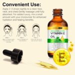Vitamin E Oil,Natural Vitamin E Oil for Skin 75,000 IU, Organic Pure Vitamins E Oils for Skin Face,Body Bath Moisturizing and Winkles,Reduce Fine Lines & Scars 2Fl Oz - Image 8