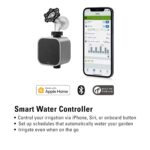Eve Aqua – Smart Water Controller for Apple Home app or Siri, irrigate Automatically with schedules, Easy to use, Remote Access, no Bridge, Bluetooth/Thread, HomeKit - Image 3
