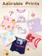 Mikrdoo Baby Girls Pajamas Set 2-Piece Long Sleeve Cotton Stretch Soft Snug Fit Sleepwear for Kids 12Months-7Years - Image 7