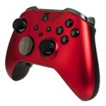Xbox Elite Series 2 Custom Soft Touch Controller - Soft Touch Feel, Added Grip, Metallic Red Color - Compatible with Xbox One, Series X, Series S - Image 6