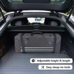 Folding Car Bed with Adjustable Height and Length, Camping Bed 600D Oxford Fabric Carbon Steel Frame,Sleeping Platform for Vehicle ''39.5-71.5 x 33.5 x10.6-15.5" (High-Legs) - Image 5