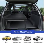 Folding Car Bed with Adjustable Height and Length, Camping Bed 600D Oxford Fabric Carbon Steel Frame,Sleeping Platform for Vehicle ''39.5-71.5 x 33.5 x10.6-15.5" (High-Legs) - Image 6