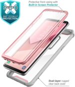 i-Blason Case for Galaxy S9 2018 Release, Ares Full-body Rugged Clear Bumper Case with Built-in Screen Protector (Pink) - Image 3