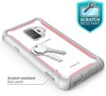 i-Blason Case for Galaxy S9 2018 Release, Ares Full-body Rugged Clear Bumper Case with Built-in Screen Protector (Pink) - Image 5