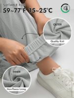 ATHMILE Sweatpants Women Fall Fashion 2025 Baggy Joggers Workout Lounge Lightweight Comfy High Waisted Athletic Sweat Pants - Image 3