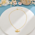 Fish Pendant Necklace for Women, Dainty Ocean-Inspired Chain Jewelry - Image 7