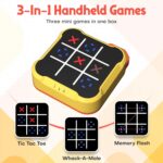 Tic Tac Toe Bolt Game, Handheld Electric Puzzle Game, Electronic Board Games for Educational and Memory Growth, Gift Ideal for Kids and Adults' Birthday, Portable Travel Games for Car Ride - Image 4