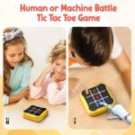 Tic Tac Toe Bolt Game, Handheld Electric Puzzle Game, Electronic Board Games for Educational and Memory Growth, Gift Ideal for Kids and Adults' Birthday, Portable Travel Games for Car Ride - Image 5