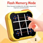 Tic Tac Toe Bolt Game, Handheld Electric Puzzle Game, Electronic Board Games for Educational and Memory Growth, Gift Ideal for Kids and Adults' Birthday, Portable Travel Games for Car Ride - Image 6
