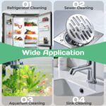 Auto Sun Roof Drain Cleaning Tool,120in Flexible Pipe Brush with 2Pcs Tube Cleaning Brushes for Automotive Sunroofs and Windshield Wiper Drain Holes (Green 120in) - Image 8