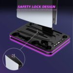 PlayStation Portal Charger, PS5 Stand and Cooling Station with RGB LED Controller Charging Dock Accessories, PS5 Edge Controller and PS Portal Charger, Headset and Remote Holders - Image 8