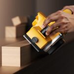 Electric Hand Planer for Dewalt 20V MAX Battery, 3-1/4 Inch Cordless Planer with Brushless Motor, 30000CPM, 2mm Cut Depth, Wood Planer for Carpentry Home DIY Woodworking(No Battery) - Image 5