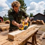 Electric Hand Planer for Dewalt 20V MAX Battery, 3-1/4 Inch Cordless Planer with Brushless Motor, 30000CPM, 2mm Cut Depth, Wood Planer for Carpentry Home DIY Woodworking(No Battery) - Image 6