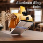 Electric Hand Planer for Dewalt 20V MAX Battery, 3-1/4 Inch Cordless Planer with Brushless Motor, 30000CPM, 2mm Cut Depth, Wood Planer for Carpentry Home DIY Woodworking(No Battery) - Image 7