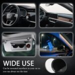 Car Clocks for Dash Stick on with Touch Control,Digital Clock for Car with LED Display,Universal Adhesive Small Digital Clock Stick on Cars Interior Decorations for Dashboard - Image 8