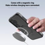 ANTSHARE for Samsung Galaxy S25 Case Waterproof, Galaxy S25 Case with [Compatible with Magnetic & Stand] [IP68 Underwater] [Built in Screen Protector], Shockproof Case for S25 6.2’’ Black - Image 6
