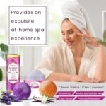 Christmas Gifts for Women,Stress Relief & Relaxing Body Wash Bath Set,Vanilla Home Spa Basket Gifts Set for Woman Mom Wife Her Sister,Unique Self Care Womens Gift ,Birthday Secret Santa Gifts Women - Image 4