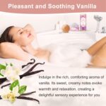 Christmas Gifts for Women,Stress Relief & Relaxing Body Wash Bath Set,Vanilla Home Spa Basket Gifts Set for Woman Mom Wife Her Sister,Unique Self Care Womens Gift ,Birthday Secret Santa Gifts Women - Image 6