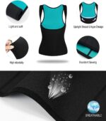 NonEcho Women Neoprene Sweat Vest for Women Sauna Suit Hot Sweat Waist Trainer Vest Slimming Body Shaper - Image 5