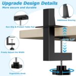 Dog Grooming Arm with Clamp, 38.5" Adjustable Pet Grooming Table Arm with Non-Slip Mat Pad, Foldable Dog Grooming Stand with Loop Noose and No-Sit Haunch Holders for Small Medium Dogs at Home - Image 4