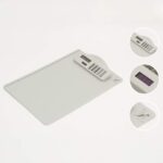 Plastic A4 Clipboard with Calculator Writing Pad File Folders Document Holder School Office Stationery Supplies Calculators Large Display Solar Power - Image 7
