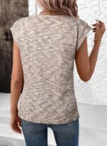 SHEWIN Summer Women Waffle Knit Tops Multicolor Fabric Shirts Business Casual Dressy 2026 - Image 4