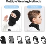 Pukavt 1-3 Pack Kids Balaclava Ski Mask for Boys and Girls, UV Protection Windproof Scarf for Winter Snowboard Cycling - Image 6