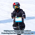 Pukavt 1-3 Pack Kids Balaclava Ski Mask for Boys and Girls, UV Protection Windproof Scarf for Winter Snowboard Cycling - Image 8