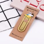 Pokinge 6 Pcs Cute Cat Bookmarks, Gold Metal Cartoon Cat Bookmark Creative Student Stationery Office Supplies for Work and Study Lovely Gifts for Kids(6 Styles) - Image 5