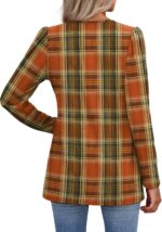 WIHOLL Womens Tops Long Sleeve Fall Shirts Babydoll Peplum Tops for Women V Neck Tunic Dressy Casual Blouses - Image 6