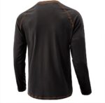 Men's Henley Shirts Raglan Long Sleeve Casual Slim Fit Lightweight Fashion T-Shirts - Image 5