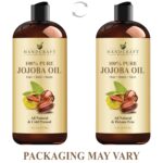 Handcraft Blends Jojoba Oil - Cold-Pressed 16 Fl Oz - 100% Pure and Natural - Premium Grade Carrier Oil for Skin and Hair - Hair and Body - Massage - Hexane-Free - Ayurvedic Skin Care - Image 5