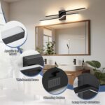 31.5 Inch Vanity Light for Bathroom Lighting Fixtures Over Mirror Black Dimmable 5CCT Vanity Lighting Fixture Modern Bath Vanity Lights Bar Wall Sconces - Image 7