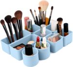 10 PCs Silicone Drawer Organizer Set, Desk and Vanity Makeup Organizer, Versatile Dresser Drawer Organizers for Makeup, DIY Storage, Home Organization, Bedroom, Office - Image 3