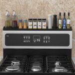 30 Inch Silicone Stove Top Shelf Magnetic for Kitchen Gadgets, Soft Flexible Strong Magnetic Heat Resistant Spice Rack Kitchen Organizer for Over Stove - Image 8