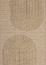 Easy Jute Rug 2x3: Indoor Outdoor Natural Boho Front Door Mat Non Slip - Farmhouse Neutral Contemporary Small Carpet for Entryway Kitchen Bathroom Bedroom Washable - Image 9