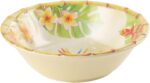 UPware 12 Piece Bird of Paradise Melamine Dinnerware Sets, Outdoor Dishes Set, Plates and Bowls Sets, Service for 4, Multicolor - Image 9