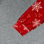 Christmas Shirts for Women:Fashion Color-Blocking Creativity Botany Cartoon Long-Sleeve Higher Quality Printed Shirt - Image 7