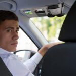 Car Sun Visor Organizer, Leather Pocket Organizer Sunglass Holder for Car Interior Accessories with Multi-Pocket Net Zipper (2 Pack Gray) - Image 8