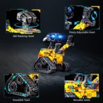 HOGOKIDS Robot Building Toys for Kids - 5 in 1 Remote & APP Controlled Building Set | RC Wall/Engineer Robot/Mech Dinosaur STEM Toys for Boys Girls Age 6 7 8 9 10 11 12+ Year Old (520 Pcs) - Image 4