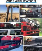 Shovel Mount for Roof Rack Rubber Clamp Mounting Kit, Shovel Holder Clamp Wall Mount Kit Car Accessories for Roof Rack, Boats, Military Equipment, Axe - Image 4