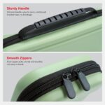 CoBak Large Capacity Carrying Case for Nintendo Switch 2 (2025) - 3 in 1 Accessories Bundle with 2 Screen Protectors, Thumb Grip Caps, 24 Game Cartridges, Hard Shell Portable Travel Pouch, Matcha - Image 6