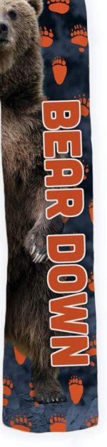 BRIEF INSANITY Chicago Football Pajama Pants (S-XXL) - Durable Loose Fit Bear Down Football Pants for Men & Women - Image 3