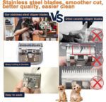 10# 1.5mm and 7FC 3.2mm Clipper Blades Pet Grooming Clipper Replacement Blades Detachable Blade Compatible with andis/wahl/Oster Dog Clippers - Image 3
