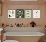 ULEGI Bar Cart Wall Decor, Trendy Retro Champagne Cocktail Cheers Wall Art Decor Set of 4, Bar Poster, Bar Art Wall Decor Posters for Home Lounge Bar Club Kitchen, 12x16 Inch Unframed - Image 7