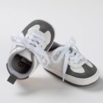 Baby Boys' Shoes Prewalker Lace up Casual Sneakers - Image 3