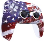 Custom Wireless Controller for PS5 - Hand Airbrushed & Multiple Designs Available (US Flag) - Image 3
