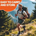 FUNYKICH Camping Pots and Pans Set, Non-Stick Camping Cooking Set, Lightweight Camping Cookware with Storage Bag for Camping, Backpacking, Outdoor Cooking & Picnic - Image 8