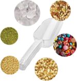 Ice Scoop,ice maker scoop,ice scoopers for ice bucket,Polycarbonate Utility Ice Scoop,7 Oz,Clear,Ergonomic Handle, Applicable to:Ice Maker,Ice Cream,Pets Food,Coffee Beans(1 pcs) S - Image 6